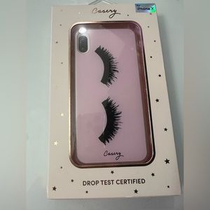 🆓FREE with purchase! Casery iPhone Lashes Case NWT